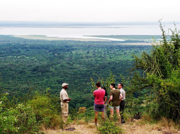 WALKING IN LAKE MANYARA